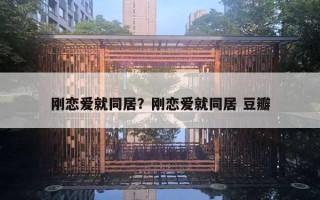 刚恋爱就同居?刚恋爱就同居 豆瓣 刚恋爱就同居?刚恋爱就同居 豆瓣