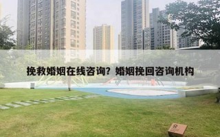 挽救婚姻在线咨询？婚姻挽回咨询机构