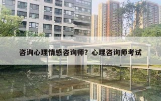 咨询心理情感咨询师?心理咨询师考试 咨询心理情感咨询师?心理咨询师考试