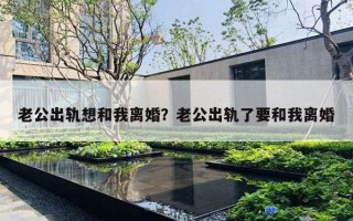 老公出轨想和我离婚?老公出轨了要和我离婚 老公出轨想和我离婚?老公出轨了要和我离婚