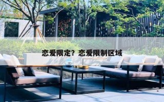 恋爱限定？恋爱限制区域