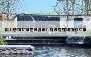 网上感情专家在线咨询？有没有在线情感专家