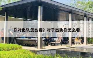 你对出轨怎么看？对于出轨你怎么看