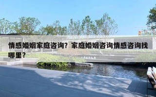 情感婚姻家庭咨询?家庭婚姻咨询情感咨询找哪里? 情感婚姻家庭咨询?家庭婚姻咨询情感咨询找哪里?