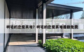 啊宅的恋爱真难？啊宅的恋爱真难番剧免费