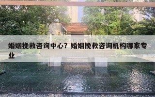 婚姻挽救咨询中心?婚姻挽救咨询机构哪家专业 婚姻挽救咨询中心?婚姻挽救咨询机构哪家专业
