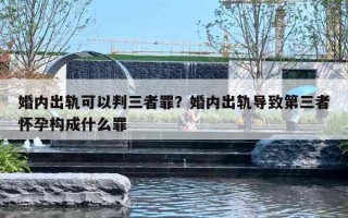 婚内出轨可以判三者罪?婚内出轨导致第三者怀孕构成什么罪 婚内出轨可以判三者罪?婚内出轨导致第三者怀孕构成什么罪