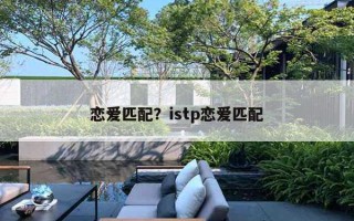 恋爱匹配？istp恋爱匹配
