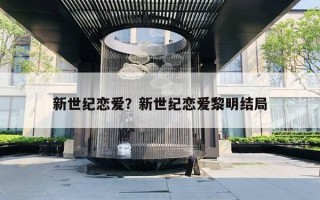 新世纪恋爱?新世纪恋爱黎明结局 新世纪恋爱?新世纪恋爱黎明结局