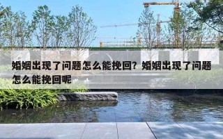 婚姻出现了问题怎么能挽回?婚姻出现了问题怎么能挽回呢 婚姻出现了问题怎么能挽回?婚姻出现了问题怎么能挽回呢