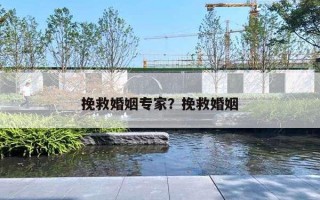 挽救婚姻专家？挽救婚姻