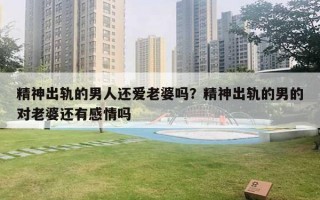 精神出轨的男人还爱老婆吗？精神出轨的男的对老婆还有感情吗