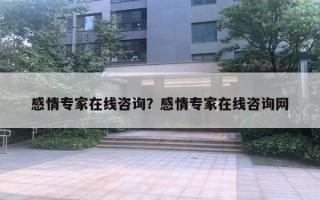感情专家在线咨询？感情专家在线咨询网