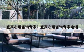 宜宾心理咨询专家？宜宾心理咨询专家电话