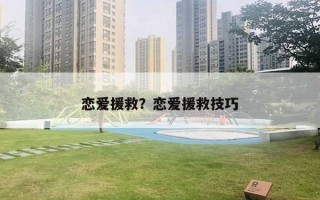 恋爱援救？恋爱援救技巧