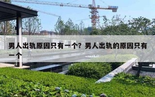 男人出轨原因只有一个？男人出轨的原因只有一个