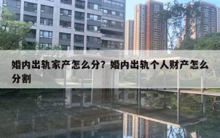 婚内出轨家产怎么分？婚内出轨个人财产怎么分割