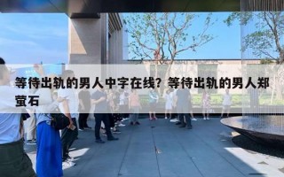 等待出轨的男人中字在线？等待出轨的男人郑萤石