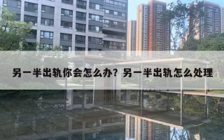 另一半出轨你会怎么办？另一半出轨怎么处理